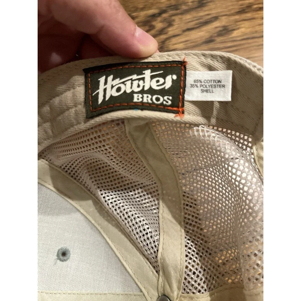 Howler Bros Hat Cap Snap Back One Size Green Mesh Trucker Mens Logo Outdoor